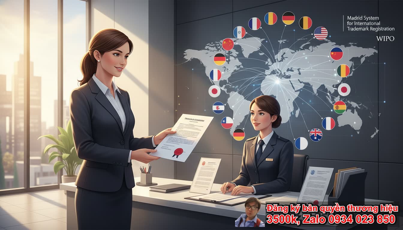 Dịch vụ đăng ký nhãn hiệu quốc tế theo hệ thống Madrid là gì?