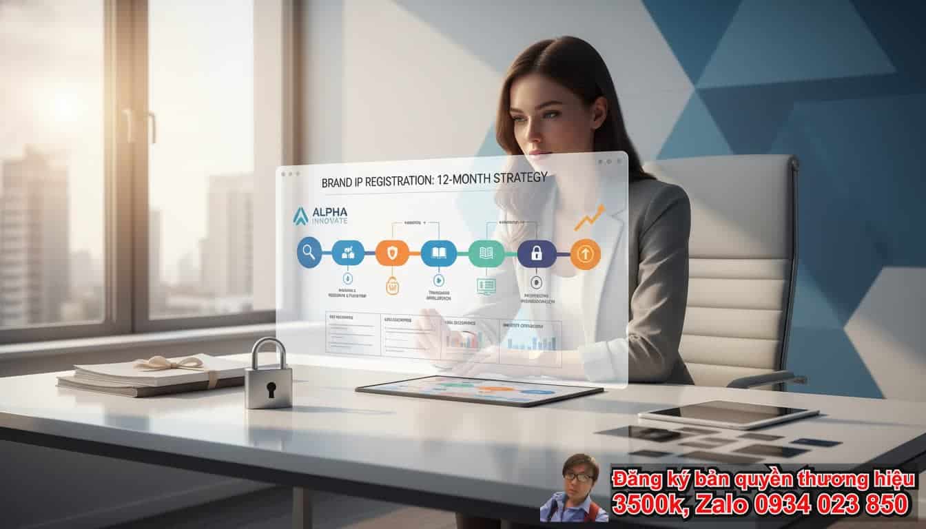 Dịch vụ lập lộ trình đăng ký bản quyền cho thương hiệu mới trong 6-12 tháng Cần
thiết như thế nào?