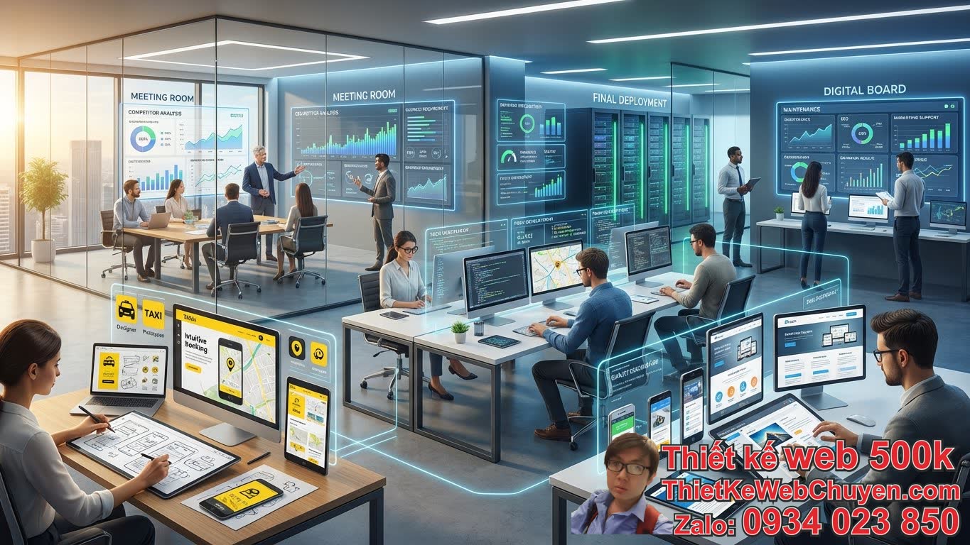 Dịch vụ thiết kế web taxi trọn gói từ A đến Z bao gồm những gì? Dịch vụ thiết kế web taxi trọn gói từ A đến Z bao gồm những gì?