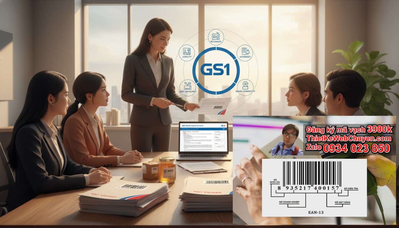 Dịch vụ tư vấn đăng ký mã vạch GS1 chuẩn quốc tế là gì?