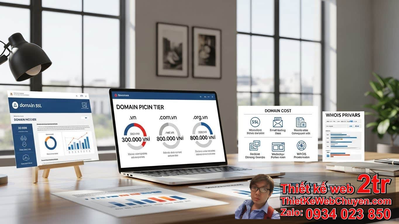 Domain .vn bao nhiêu tiền 1 năm? Yếu tố nào ảnh hưởng đến giá?