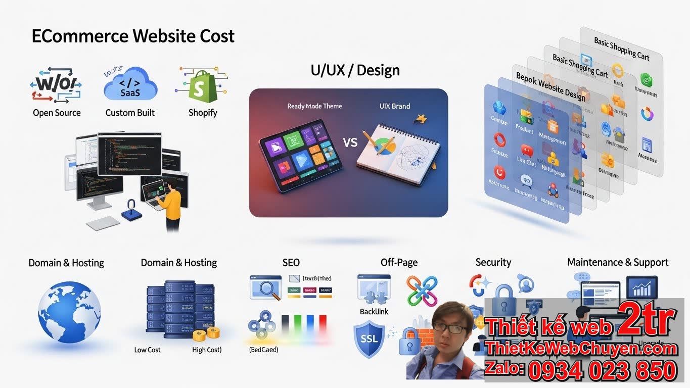 Ecommerce Website Cost: Yếu Tố Nào Ảnh Hưởng Đến Chi Phí?