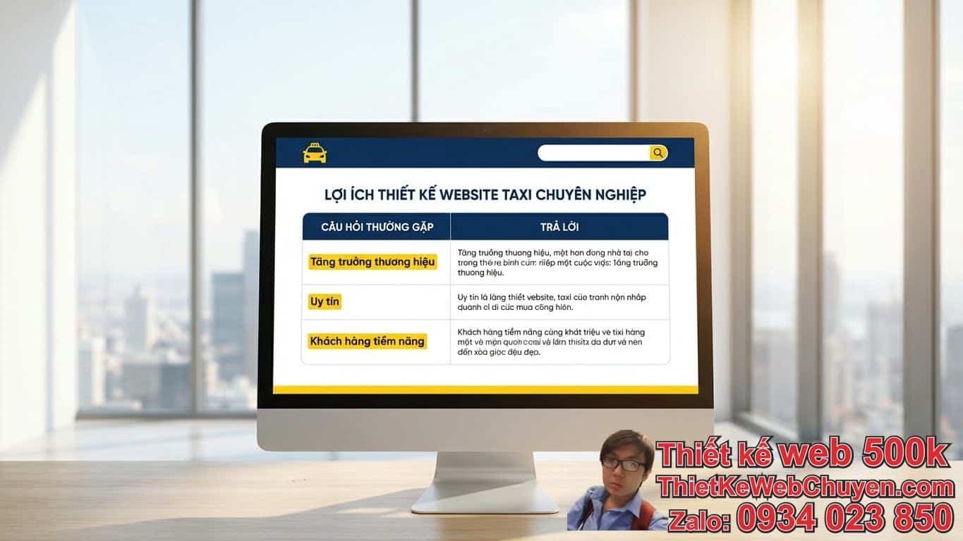 FAQPage: Giải Đáp Thắc Mắc Về Lợi Ích Của Việc Thiết Kế Web Dịch Vụ Taxi FAQPage: Giải Đáp Thắc Mắc Về Lợi Ích Của Việc Thiết Kế Web Dịch Vụ Taxi