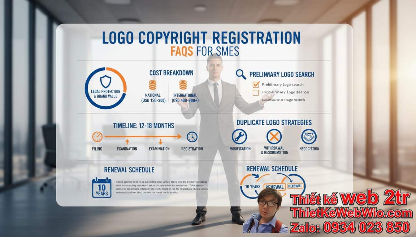 FAQs: Câu Hỏi Thường Gặp Về Dịch Vụ Đăng Ký Bản Quyền Logo Cho Doanh Nghiệp Vừa
Và Nhỏ