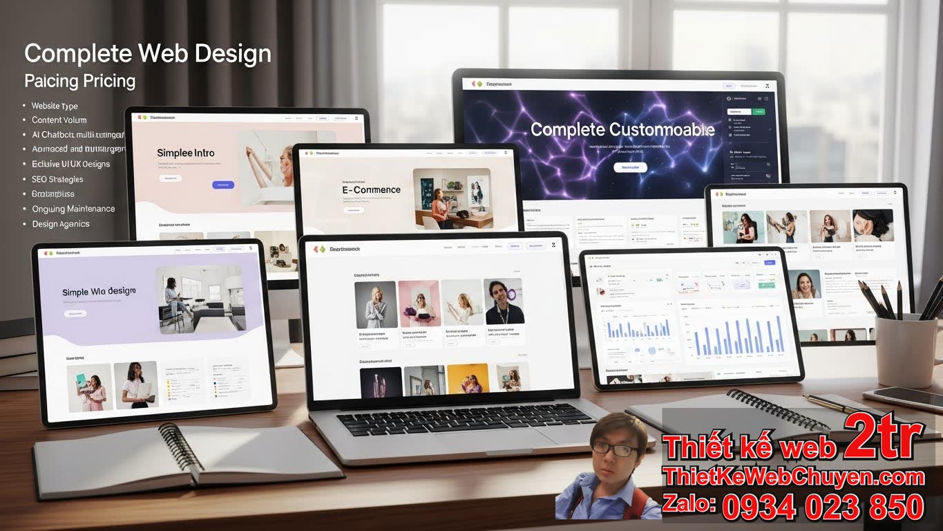 Giá Làm Website Trọn Gói Bao Nhiêu Là Hợp Lý?