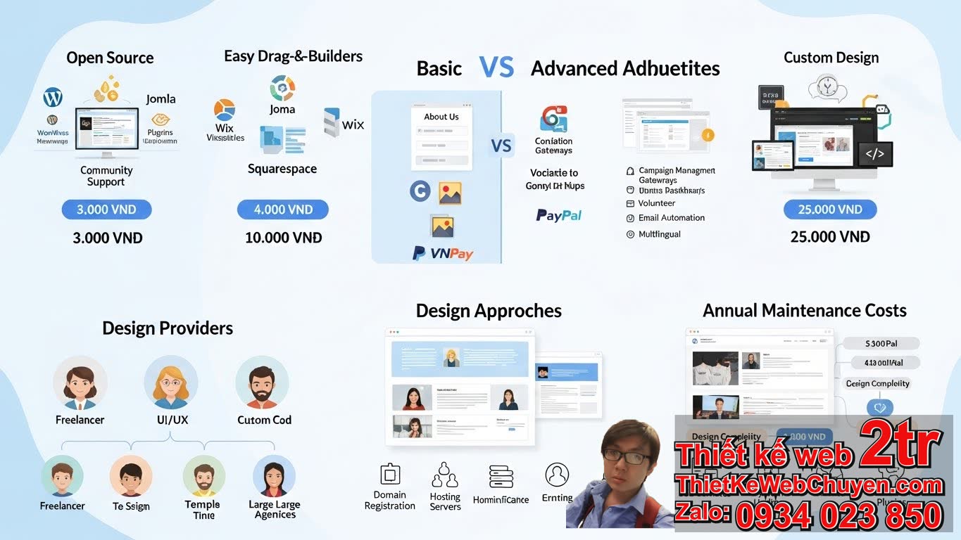 Giá Thiết Kế Web Từ Thiện Bao Nhiêu Tiền? Dựa trên các yếu tố nào? Giá Thiết Kế Web Từ Thiện Bao Nhiêu Tiền? Dựa trên các yếu tố nào?