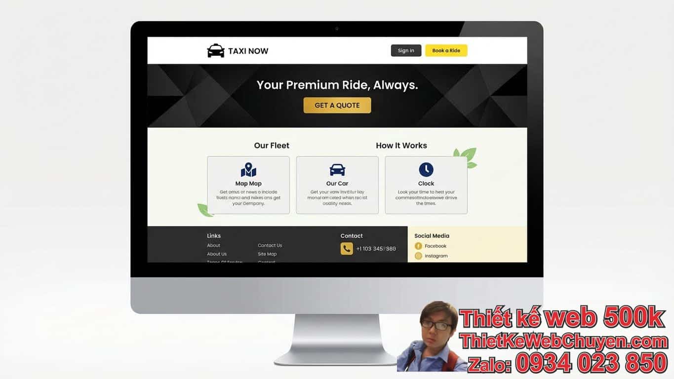 Giao diện web taxi dùng màu vàng taxi nên phối hợp với những màu sắc nào để đạt
hiệu quả thẩm mỹ cao? Giao diện web taxi dùng màu vàng taxi nên phối hợp với những màu sắc nào để đạt
hiệu quả thẩm mỹ cao?