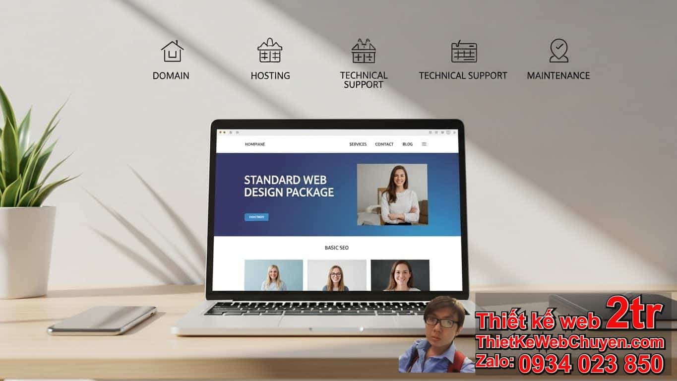 Gói thiết kế web tiêu chuẩn là gì và tại sao bạn cần nó?