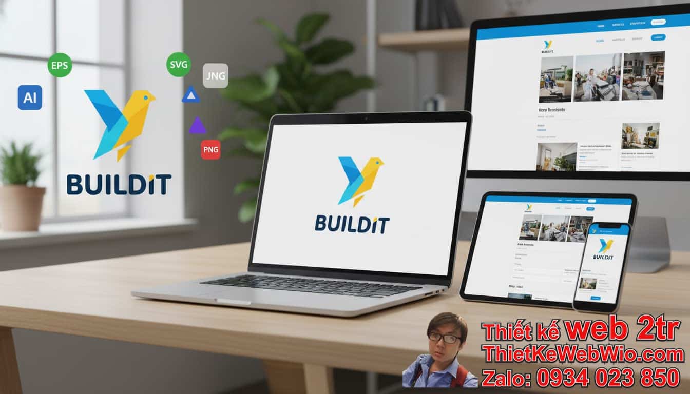 Gói Xây Dựng Thương Hiệu Online Giá Rẻ (Logo + Web) Bao Gồm Những Gì?