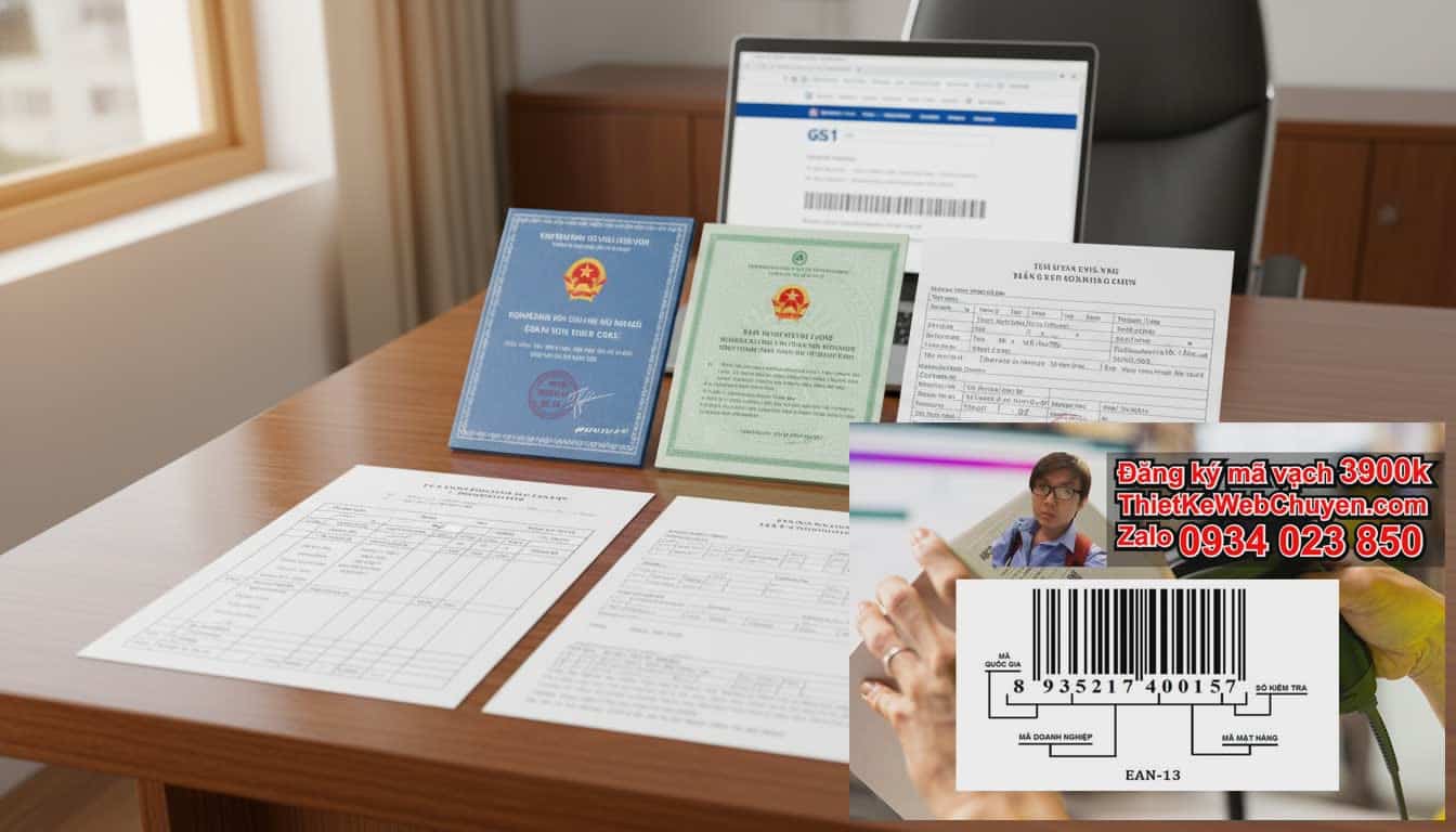 Hồ Sơ Đăng Ký Mã Số Mã Vạch GS1 Cần Những Giấy Tờ Gì?