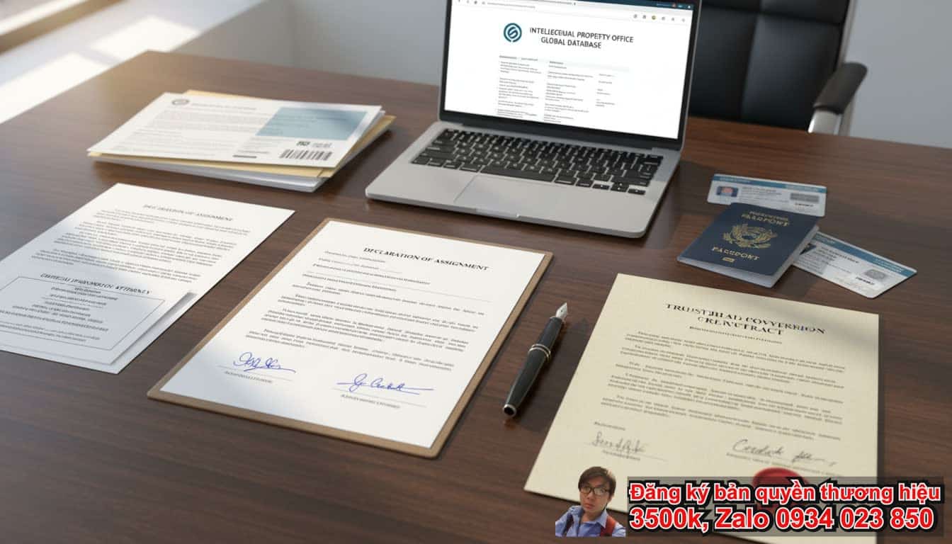 Hồ sơ chuyển nhượng bản quyền nhãn hiệu gồm những giấy tờ gì?