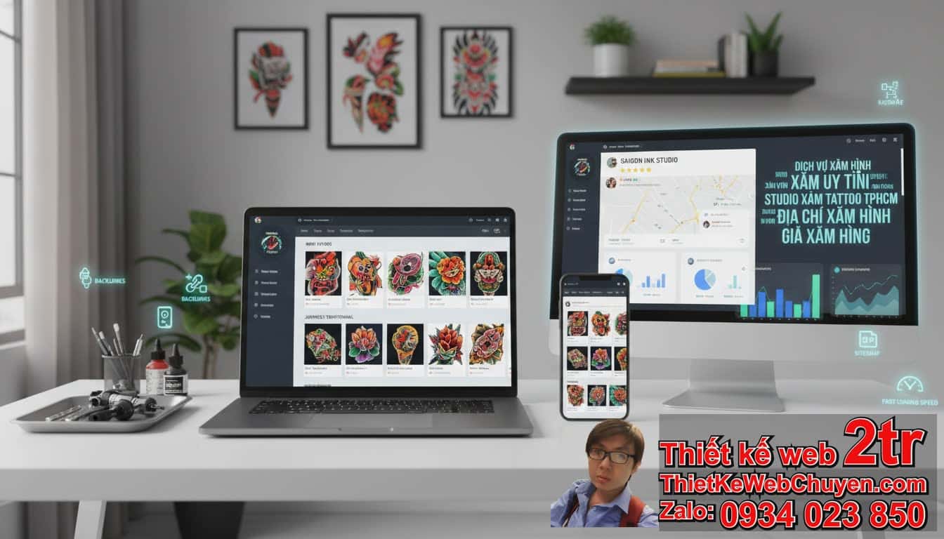 Hướng dẫn chi tiết: Cách đưa trang web dịch vụ xăm TATTOO lên Google hiệu quả
nhất