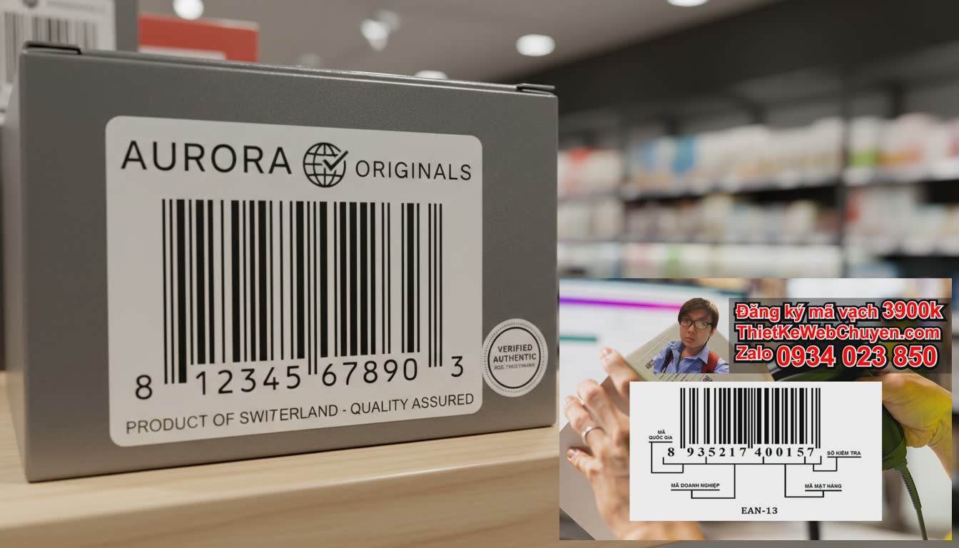 I. Đăng Ký Mã Vạch Có Ảnh Hưởng Đến Thương Hiệu Không từ góc độ nhận diện và uy
tín?