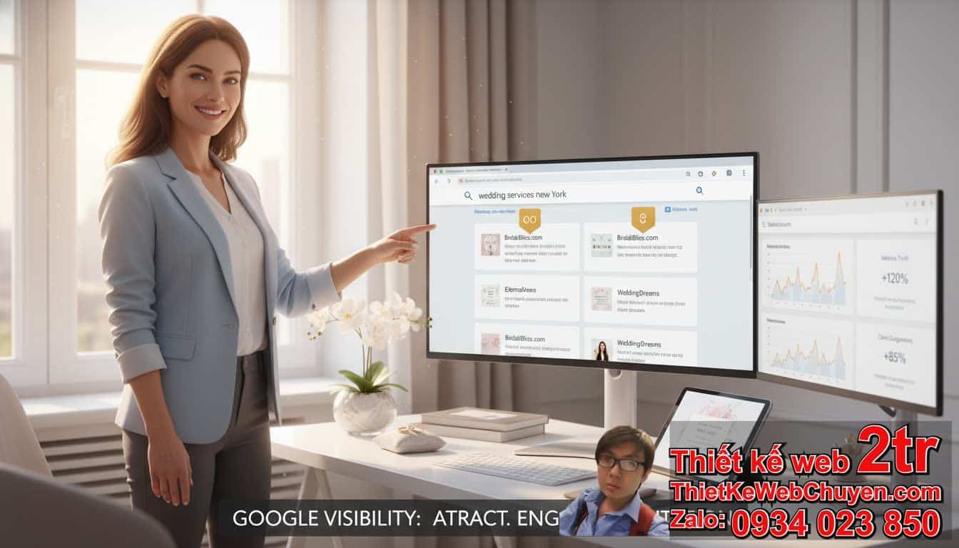 I. Tại sao cần biết cách đưa trang web dịch vụ cưới hỏi lên Google?