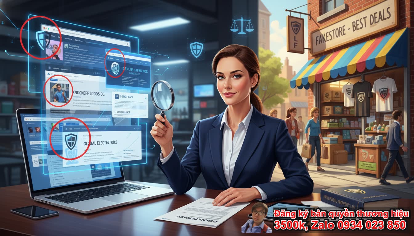 I. Tại sao cần hiểu rõ quy trình xử lý vi phạm logo trên online và offline?