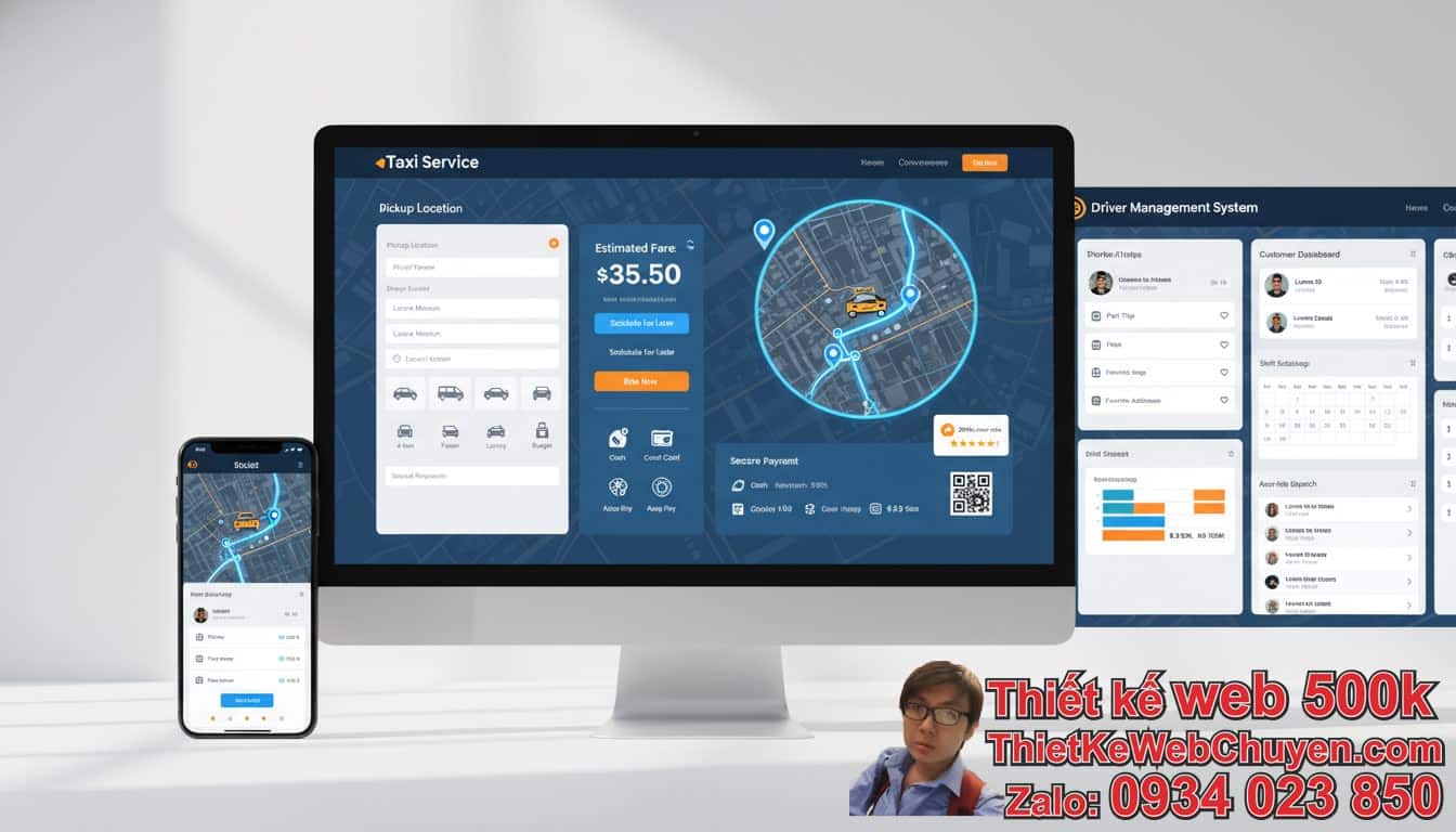 I. Website taxi cần những tính năng gì quan trọng nhất để thu hút khách hàng? I. Website taxi cần những tính năng gì quan trọng nhất để thu hút khách hàng?