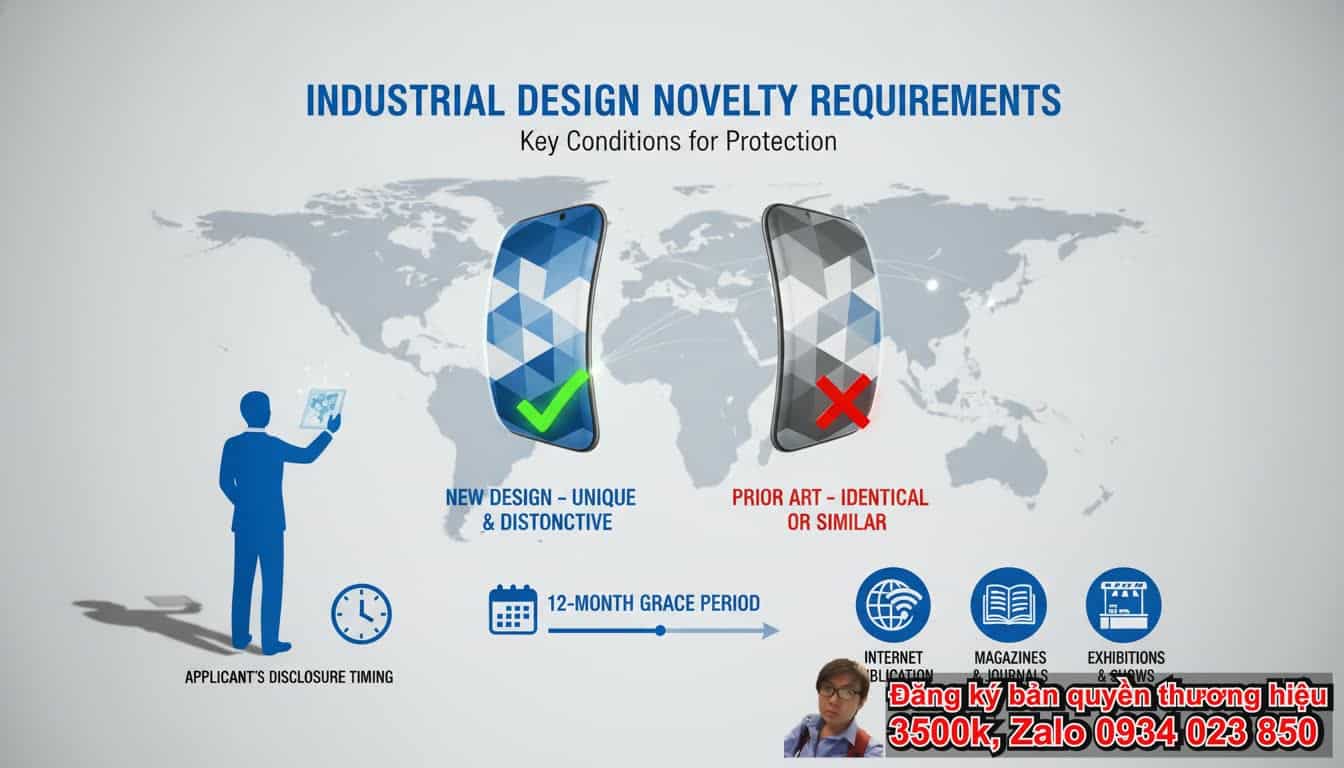 Điều kiện để kiểu dáng được bảo hộ: Cần Tính Mới Như Thế Nào?
