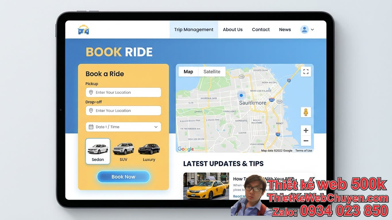 II. Các Yếu Tố Cốt Lõi Của Một Thiết Kế Web Taxi Chuẩn UX/UI Là Gì? II. Các Yếu Tố Cốt Lõi Của Một Thiết Kế Web Taxi Chuẩn UX/UI Là Gì?
