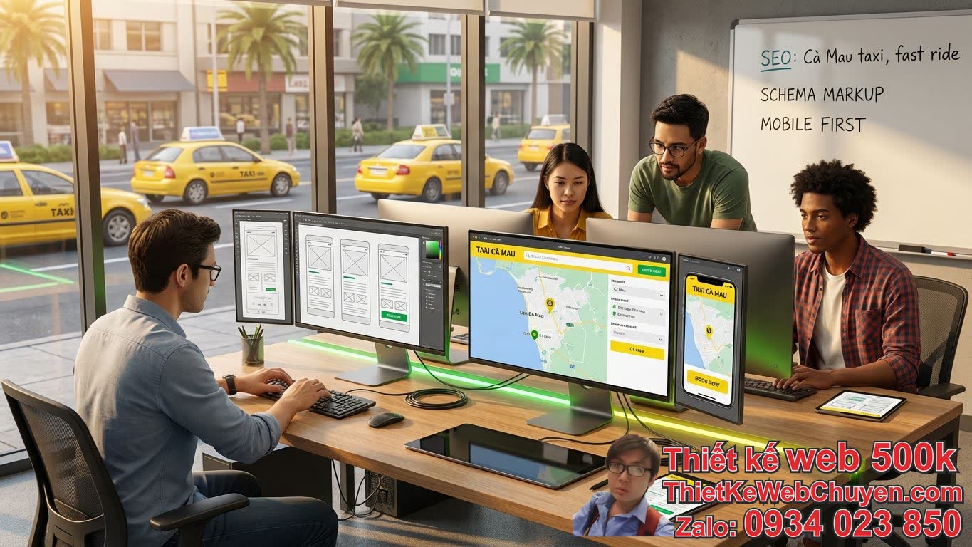 III. Quy trình thiết kế web taxi Cà Mau tại ThietKeWebChuyen.com III. Quy trình thiết kế web taxi Cà Mau tại ThietKeWebChuyen.com