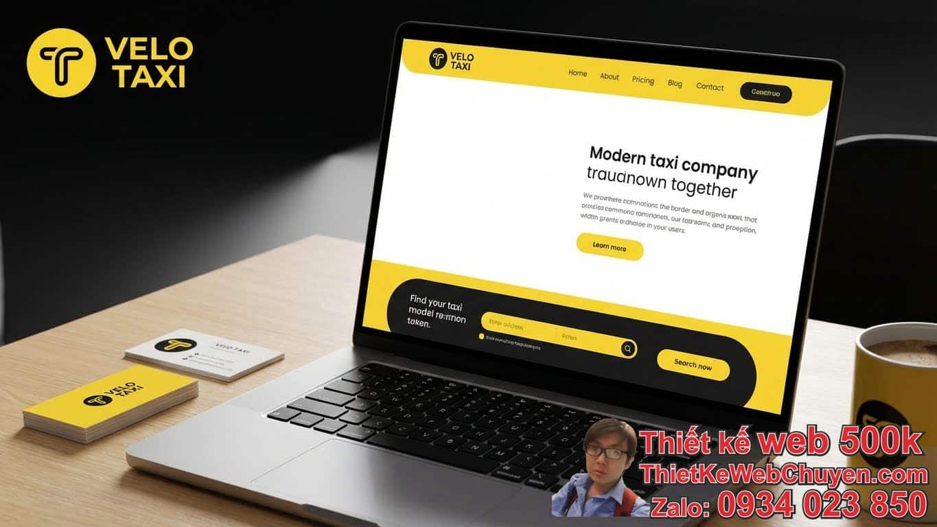 Kết Nối Thiết Kế Logo Hãng Taxi Với Thiết Kế Web Taxi Kết Nối Thiết Kế Logo Hãng Taxi Với Thiết Kế Web Taxi
