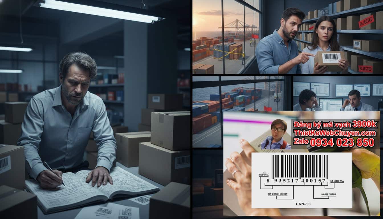 Không đăng ký mã vạch có sao không và những tác động tiêu cực bạn cần biết?