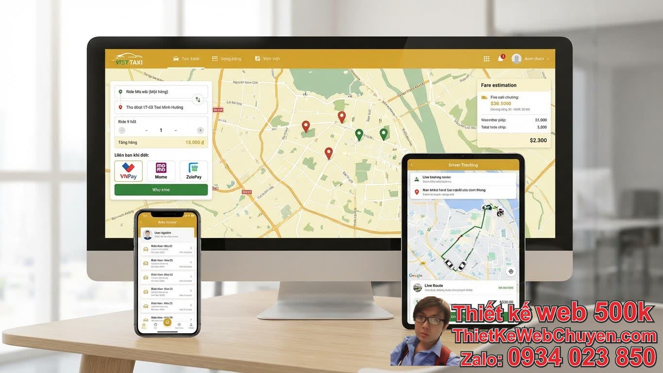 Làm thế nào để có một thiết kế web đặt taxi thành công tại Việt Nam? Làm thế nào để có một thiết kế web đặt taxi thành công tại Việt Nam?