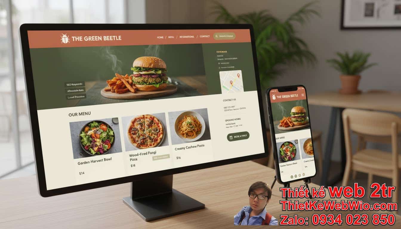 Làm Thế Nào Để Thiết Kế Web Nhà Hàng Giá Rẻ Mà Vẫn Chuyên Nghiệp? Làm Thế Nào Để Thiết Kế Web Nhà Hàng Giá Rẻ Mà Vẫn Chuyên Nghiệp?