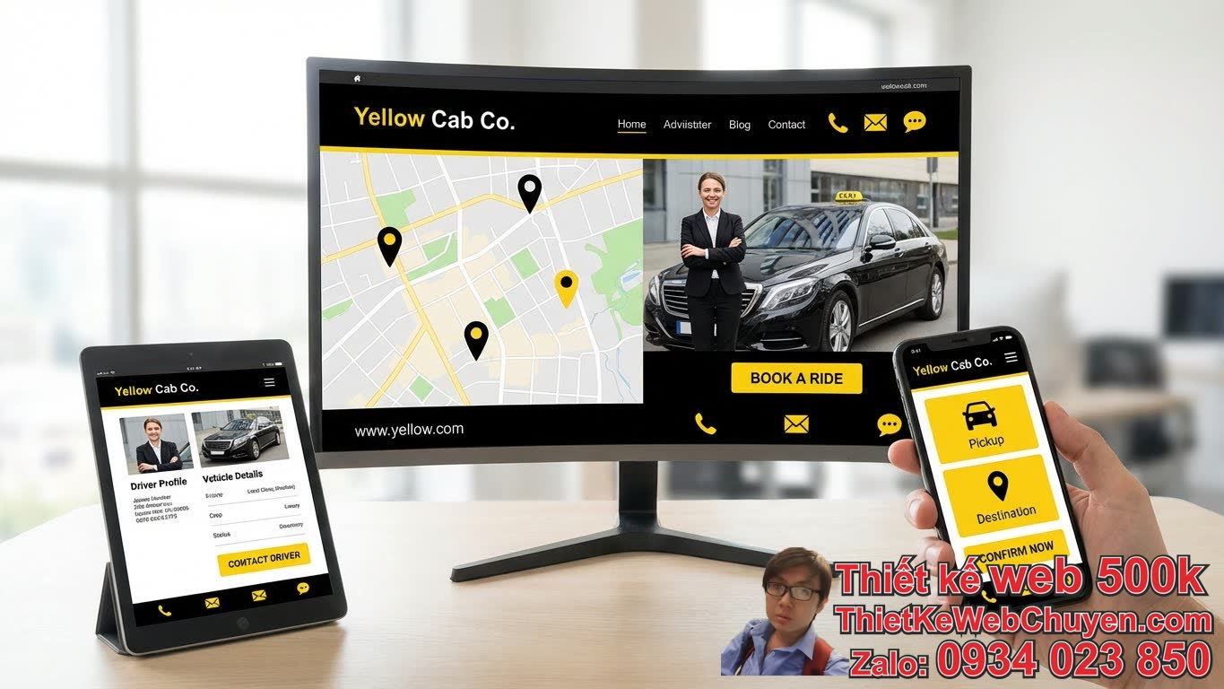 Làm Thế Nào Để Thiết Kế Website Taxi Chuyên Nghiệp Ấn Tượng? Làm Thế Nào Để Thiết Kế Website Taxi Chuyên Nghiệp Ấn Tượng?