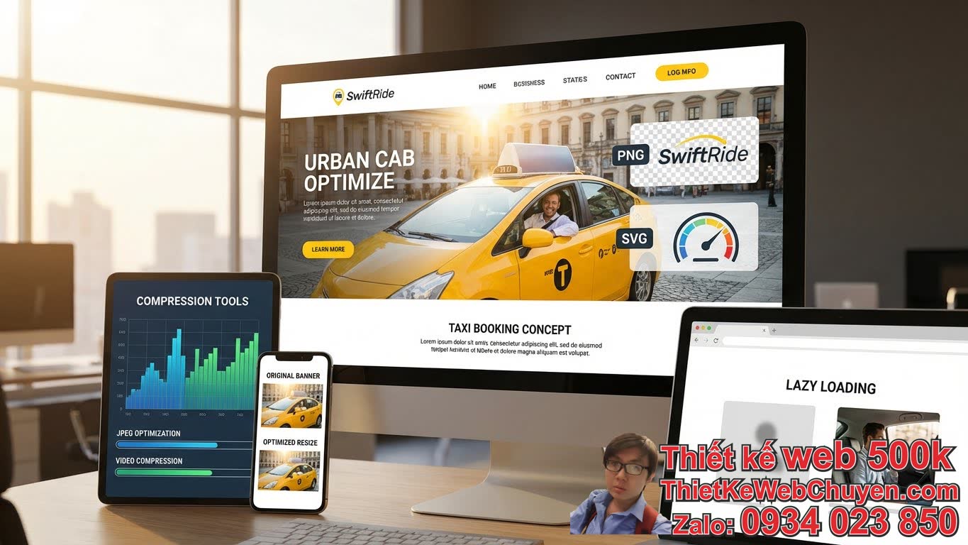 Làm Thế Nào Để Tối Ưu Hóa Hình Ảnh Và Video Cho Website Taxi Của Bạn? Làm Thế Nào Để Tối Ưu Hóa Hình Ảnh Và Video Cho Website Taxi Của Bạn?