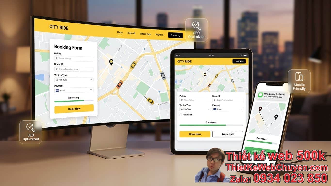 Làm thế nào để tối ưu website taxi để có nhiều khách đặt xe thông qua trải
nghiệm người dùng? Làm thế nào để tối ưu website taxi để có nhiều khách đặt xe thông qua trải
nghiệm người dùng?
