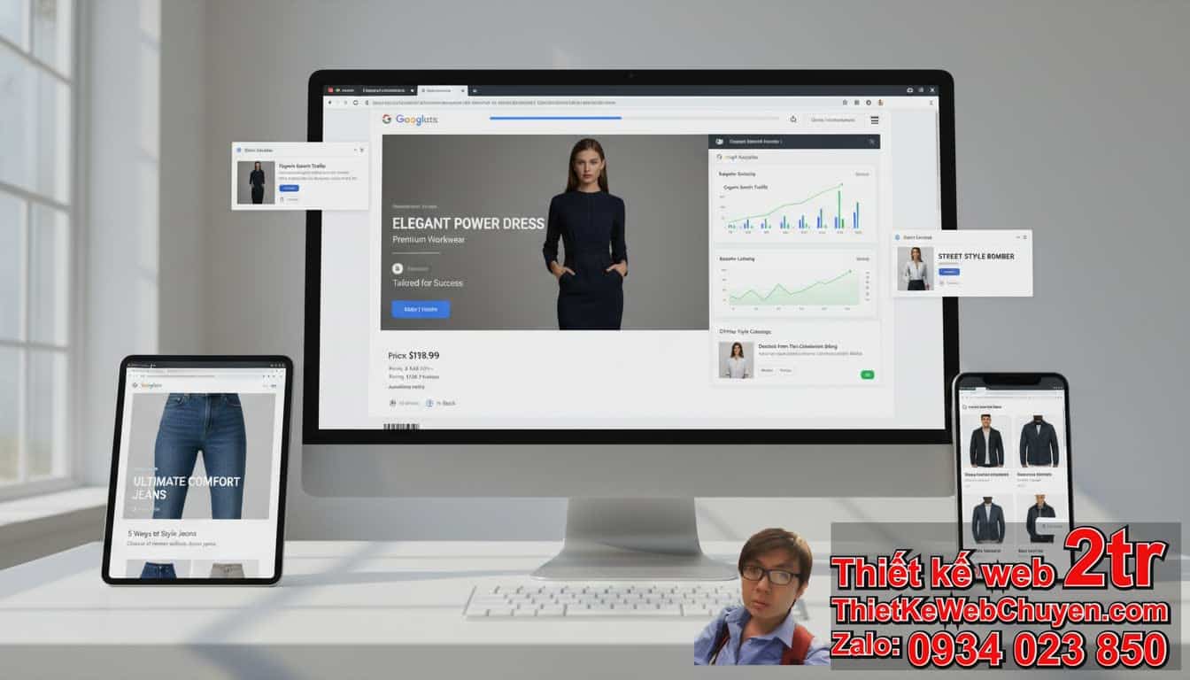 Làm thế nào để đưa trang web shop thời trang lên Google hiệu quả nhất?