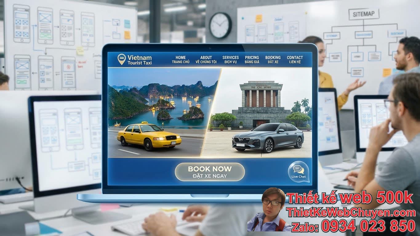 Làm Thế Nào Để Xây Dựng Một Website Taxi Hỗ Trợ Tiếng Anh Cho Khách Du Lịch Hiệu
Quả? Làm Thế Nào Để Xây Dựng Một Website Taxi Hỗ Trợ Tiếng Anh Cho Khách Du Lịch Hiệu
Quả?