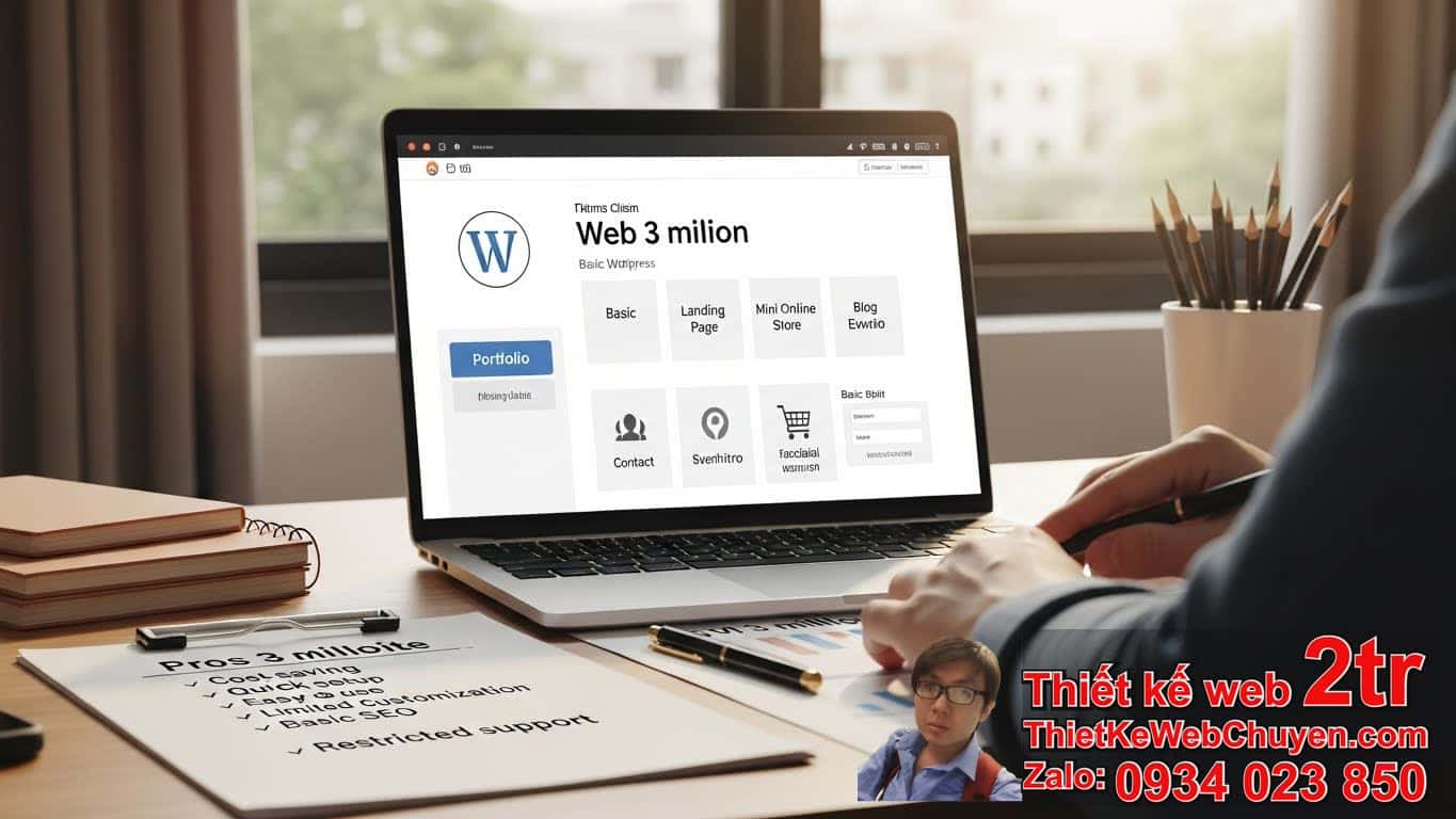 Làm web 3 triệu có ổn không và những điều bạn cần biết?