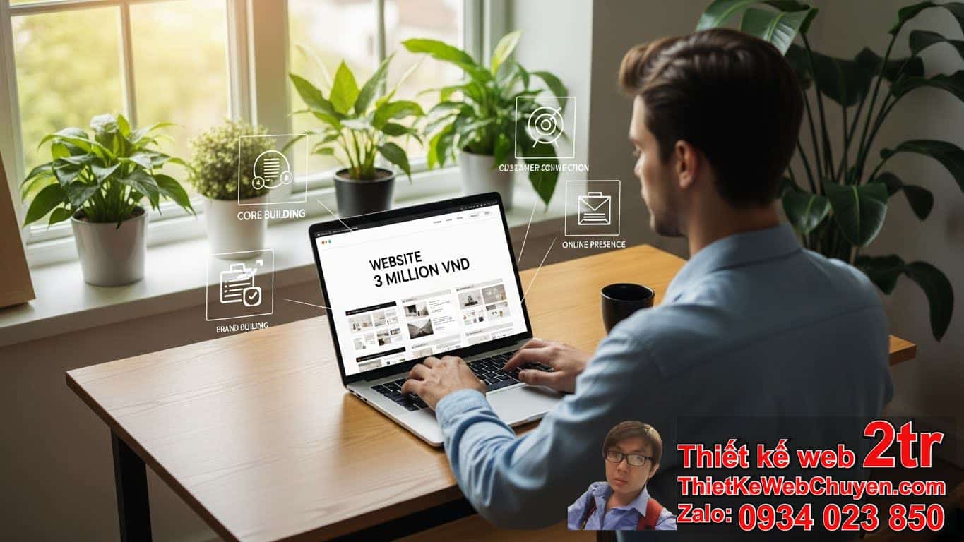 Làm website 3 triệu có ý nghĩa gì đối với doanh nghiệp nhỏ?