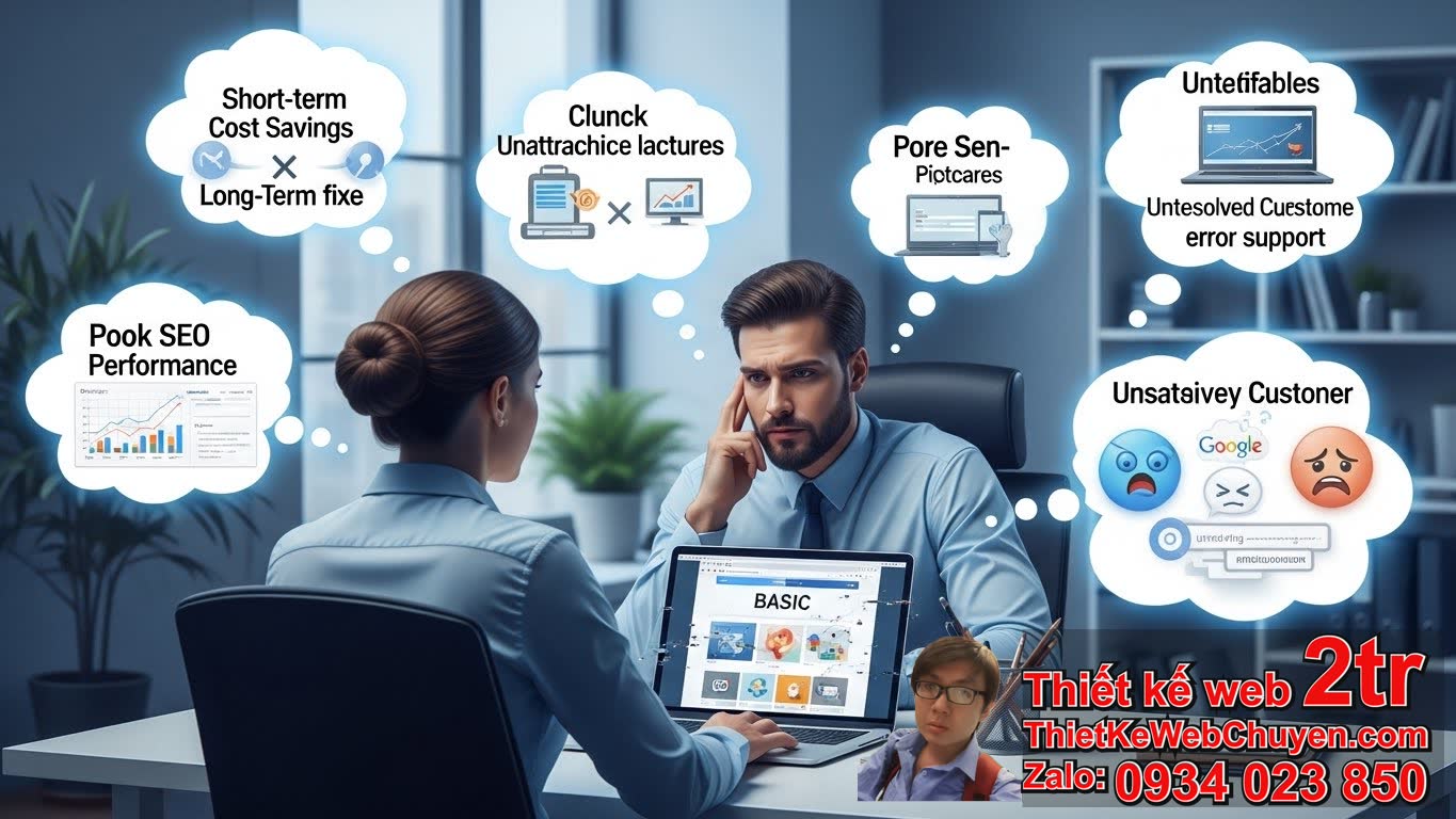 Làm website giá rẻ có ổn không và những lầm tưởng thường gặp?