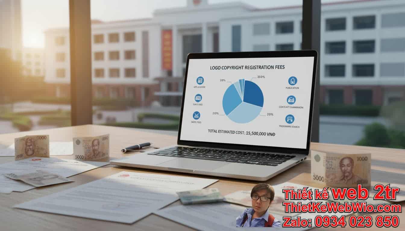 Lệ phí đăng ký bản quyền logo bao nhiêu tiền?