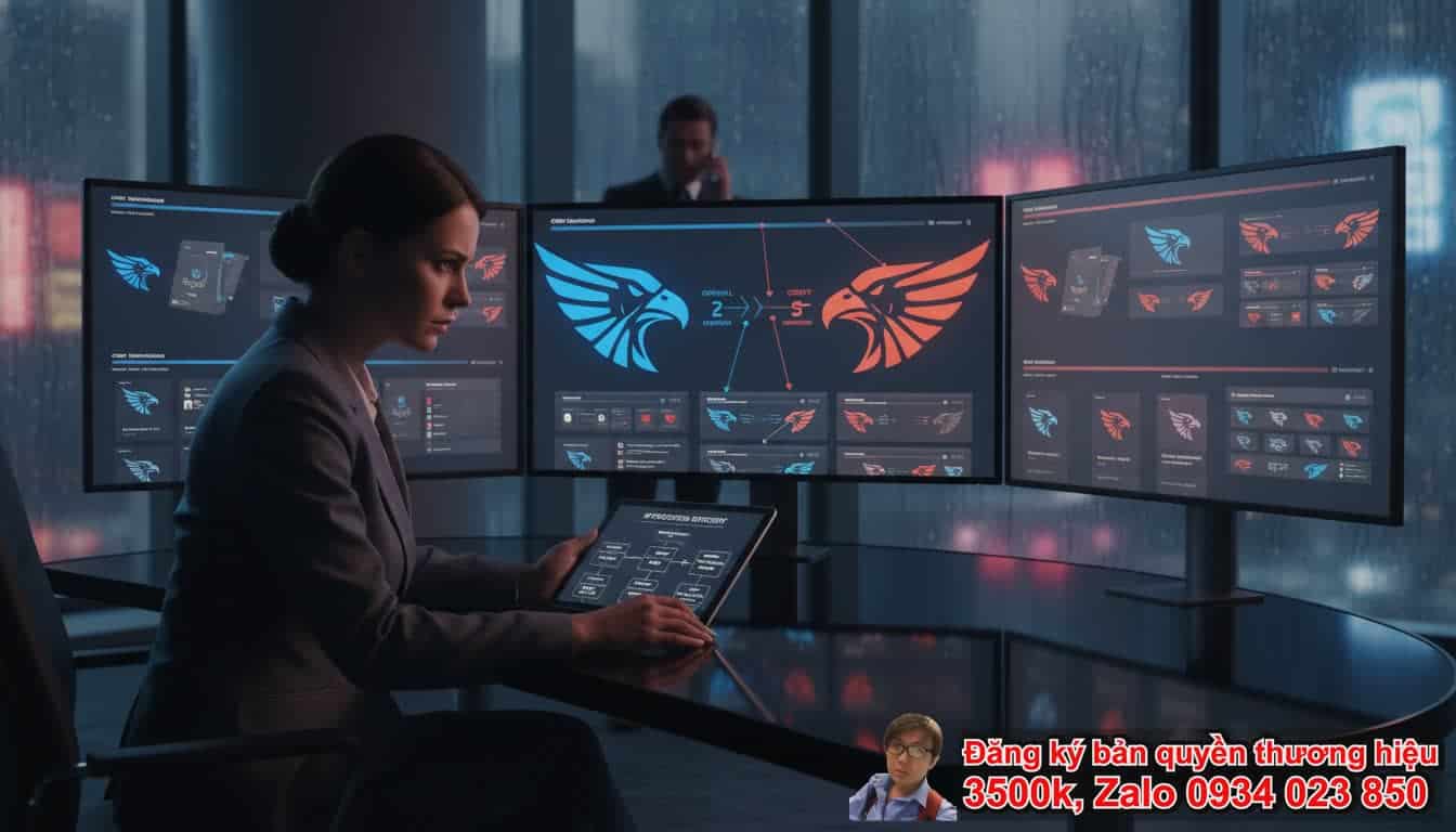 Logo bị ăn cắp phải làm gì khi phát hiện vi phạm?