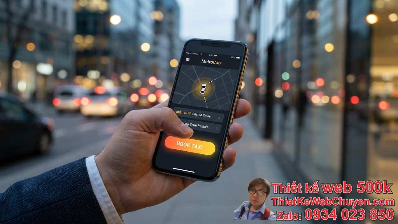 Lợi Ích Của Việc Thiết Kế Web Taxi Có Nút Đặt Xe Nổi Bật Trên Mobile Đối Với
Doanh Nghiệp Lợi Ích Của Việc Thiết Kế Web Taxi Có Nút Đặt Xe Nổi Bật Trên Mobile Đối Với
Doanh Nghiệp