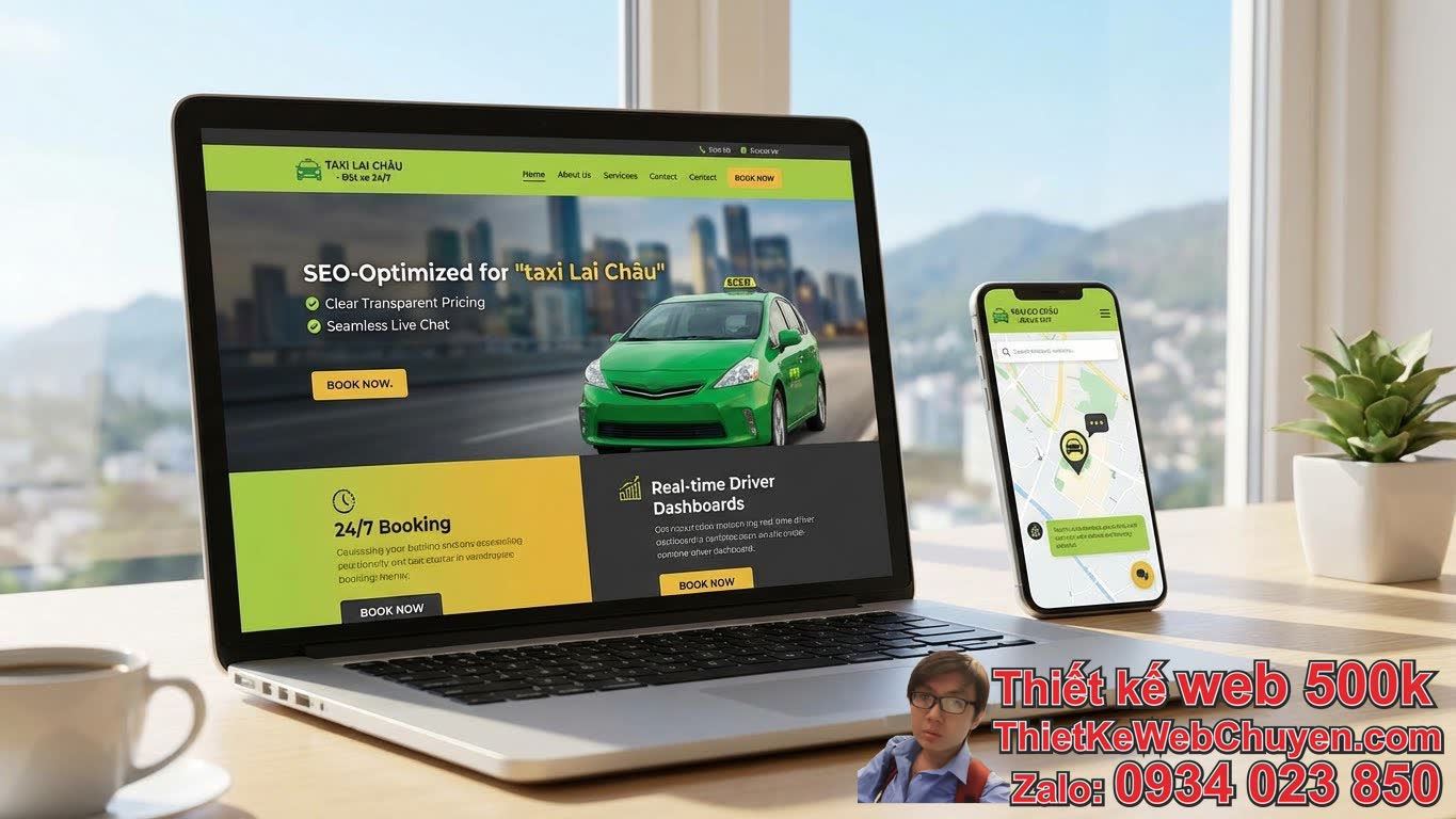 Lợi ích khi đầu tư vào thiết kế web taxi Lai Châu chuyên nghiệp là gì? Lợi ích khi đầu tư vào thiết kế web taxi Lai Châu chuyên nghiệp là gì?