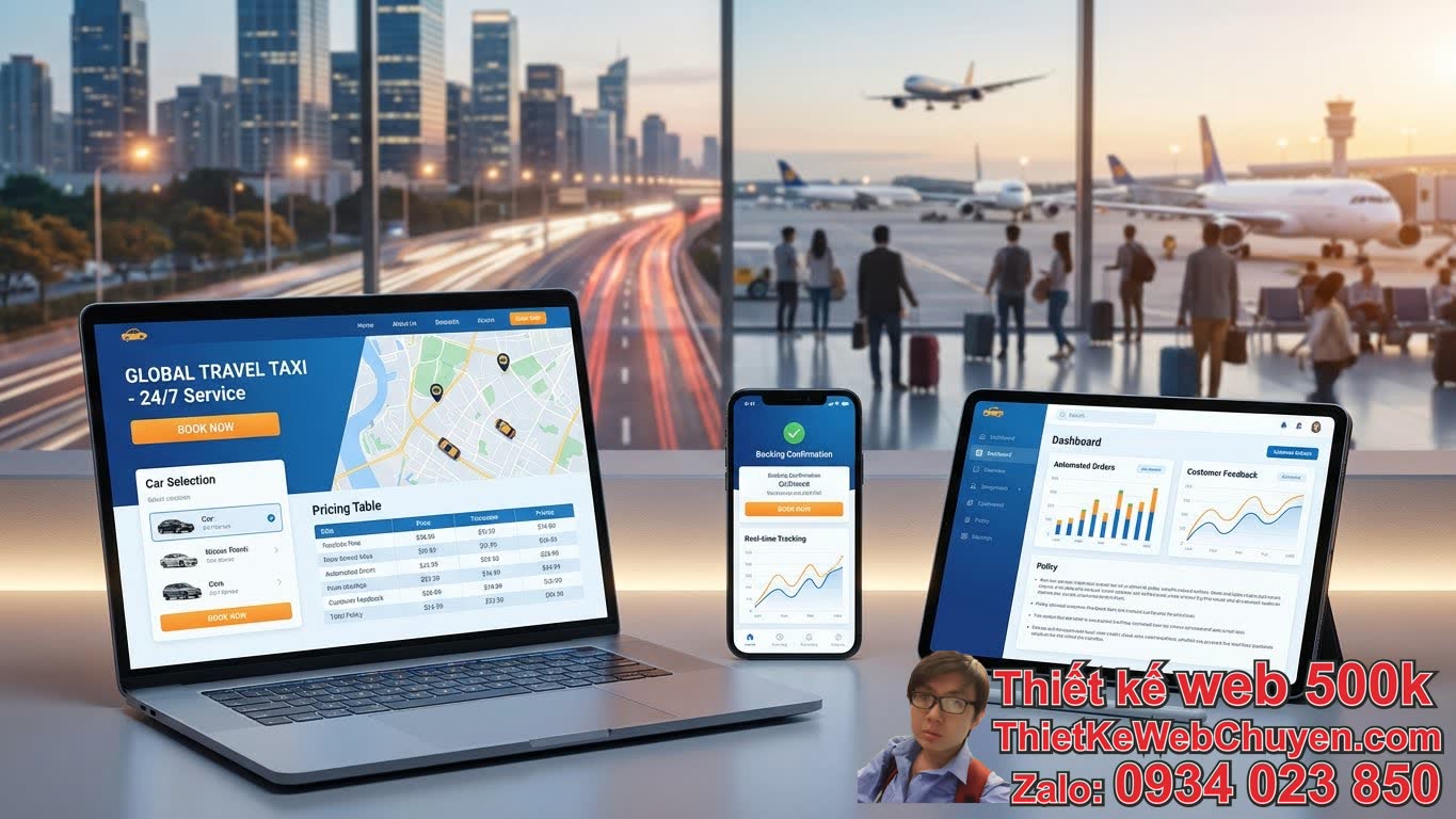 Lợi ích khi thiết kế website taxi du lịch chuyên nghiệp? Lợi ích khi thiết kế website taxi du lịch chuyên nghiệp?