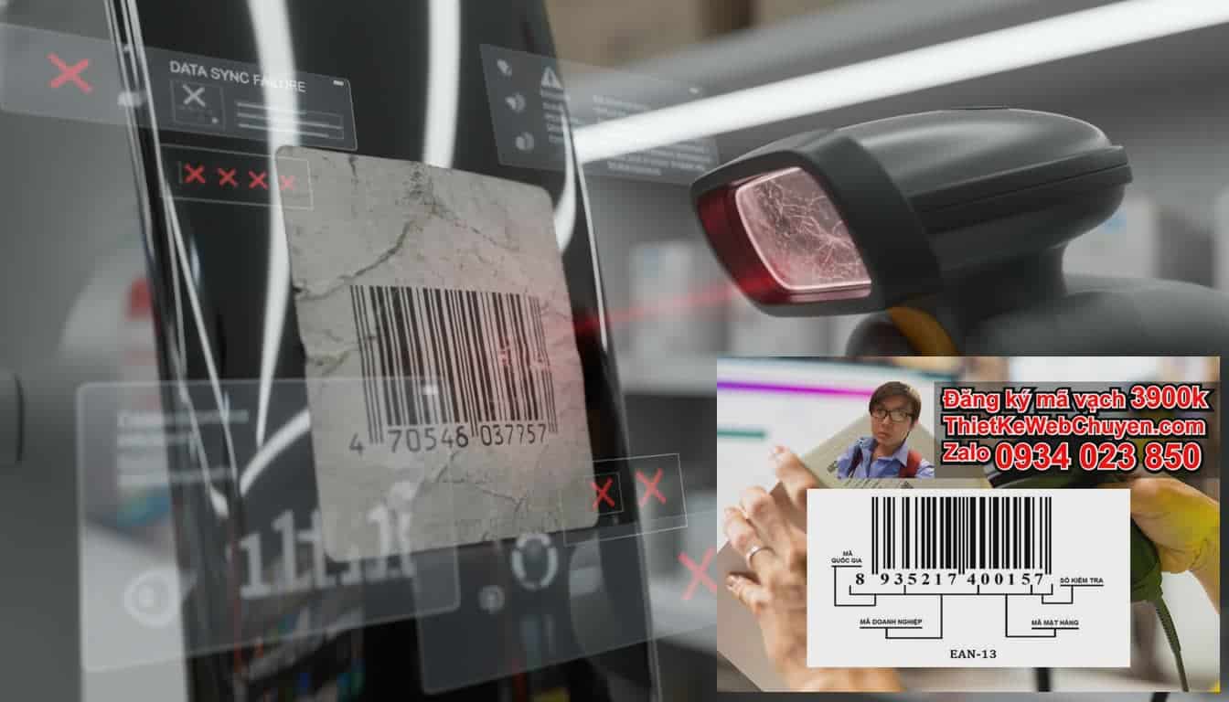 Mã vạch sản phẩm không quét được phải làm sao: 10 Nguyên nhân và Cách khắc phục
hiệu quả