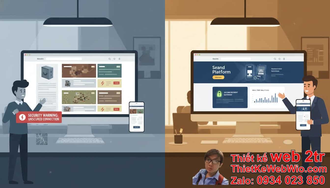 Nâng cấp từ web giá rẻ lên web chuyên nghiệp: Tại sao là một quyết định chiến
lược? Nâng cấp từ web giá rẻ lên web chuyên nghiệp: Tại sao là một quyết định chiến
lược?