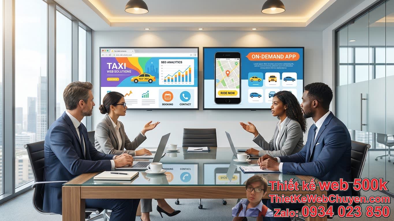 Nên thiết kế web taxi hay chỉ dùng app đặt xe: Tổng quan các lựa chọn cho doanh
nghiệp bạn? Nên thiết kế web taxi hay chỉ dùng app đặt xe: Tổng quan các lựa chọn cho doanh
nghiệp bạn?