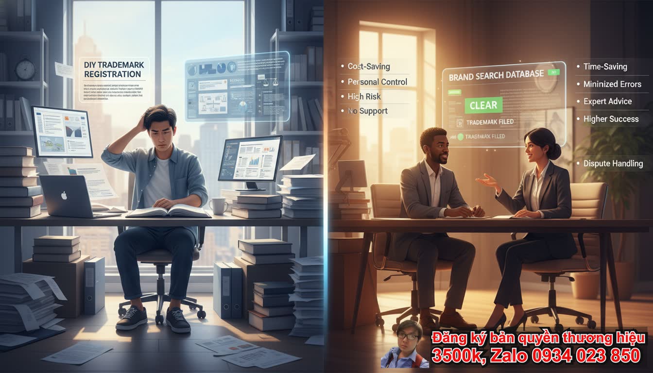 Nên tự đăng ký bản quyền thương hiệu hay thuê dịch vụ đăng ký bản quyền thương
hiệu? Nên tự đăng ký bản quyền thương hiệu hay thuê dịch vụ đăng ký bản quyền thương
hiệu?