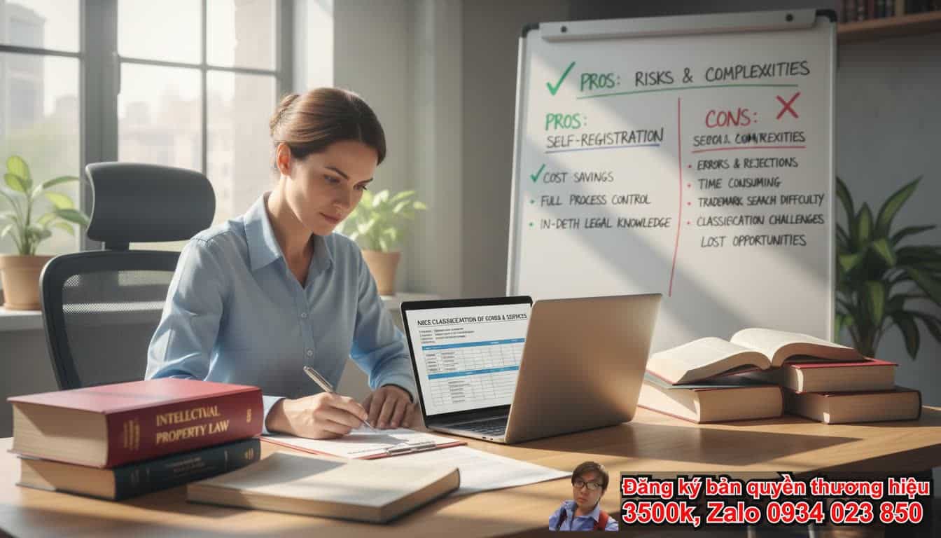 Nên tự đăng ký bản quyền thương hiệu: Ưu và nhược điểm là gì? Nên tự đăng ký bản quyền thương hiệu: Ưu và nhược điểm là gì?