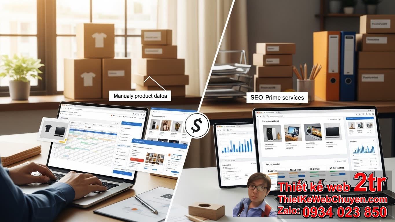 nhập sản phẩm lên website bao nhiêu tiền - Các yếu tố ảnh hưởng