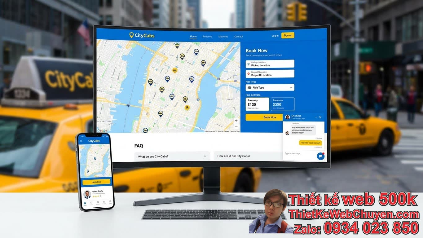 Những lợi ích cốt lõi khi thiết kế web cho công ty vận tải taxi mang lại là gì? Những lợi ích cốt lõi khi thiết kế web cho công ty vận tải taxi mang lại là gì?