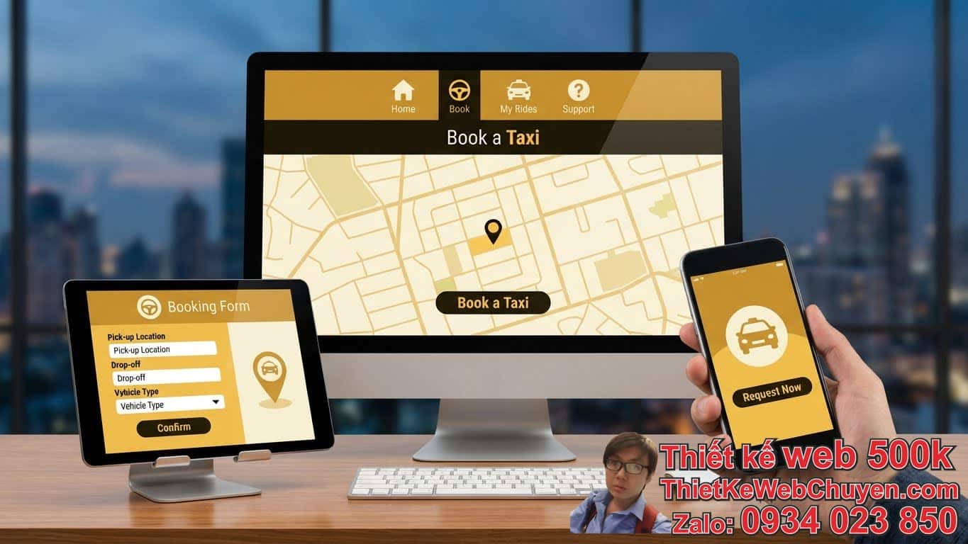 Những lỗi thường gặp khi thiết kế web taxi: Giao diện không thân thiện với người
dùng? Những lỗi thường gặp khi thiết kế web taxi: Giao diện không thân thiện với người
dùng?