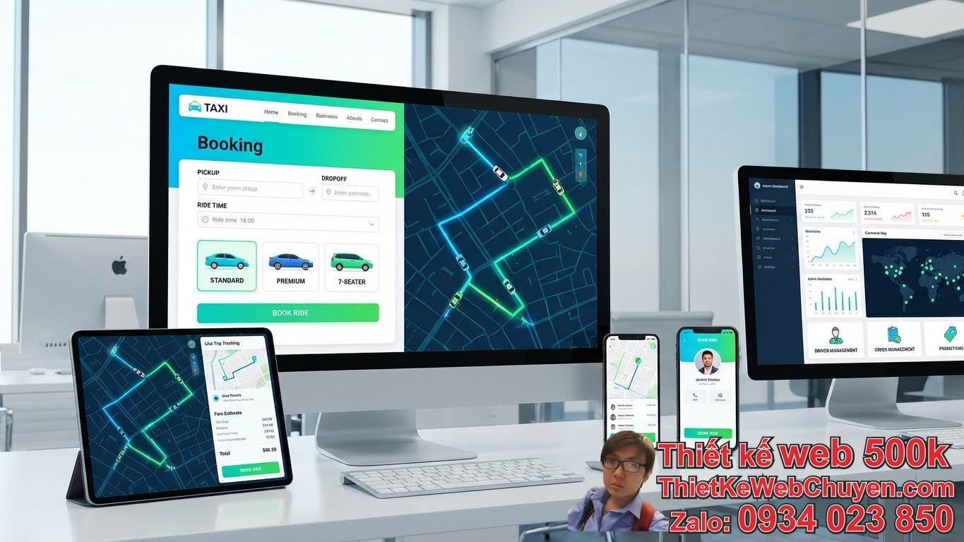 Những Tính Năng Cần Có Khi Thiết Kế Web Đặt Xe Taxi? Những Tính Năng Cần Có Khi Thiết Kế Web Đặt Xe Taxi?