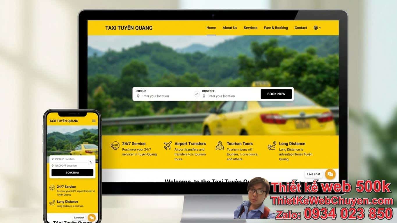 Những tính năng cần có khi thiết kế web taxi Tuyên Quang là gì? Những tính năng cần có khi thiết kế web taxi Tuyên Quang là gì?